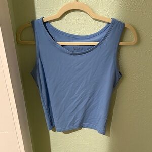 Blue Sleeveless Women's Top